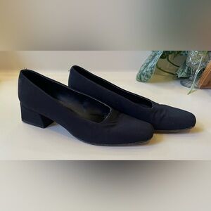 Sesto Meucci black womens heels size 7.5